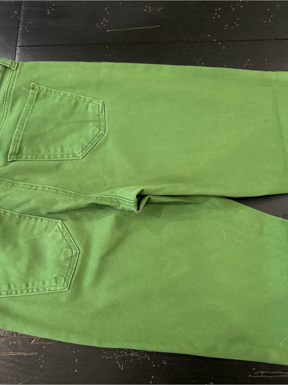 Kut from the Kloth Slim Straight Pants in Green